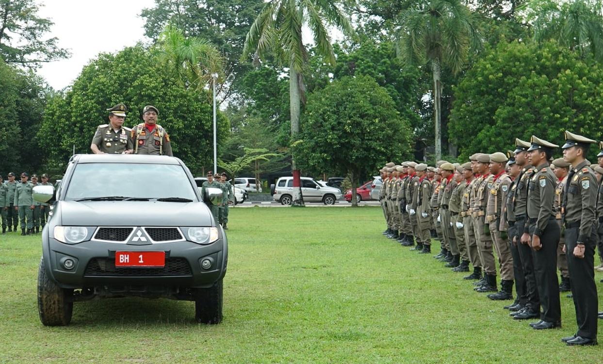 Pimpin HUT ke-73 Satpol PP, Ini Pesan Gubernur Jambi Al Haris