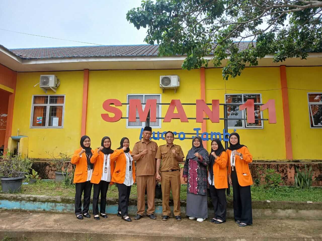 Mahasiswa Pendidikan Sejarah Universitas Jambi Ikuti Program Magang Kependidikan di SMAN 11 Muaro Jambi