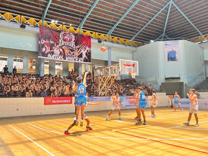 Rival Abadi! Bina Kasih Kembali Berhadapan dengan Xaverius 1 di Final Gubernur Cup Basketball 2025