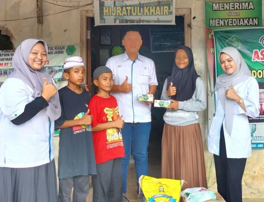 Kebun Rimsa PTPN IV Regional 4 Bantu Sembako Dua Panti Asuhan di Kabupaten Bungo