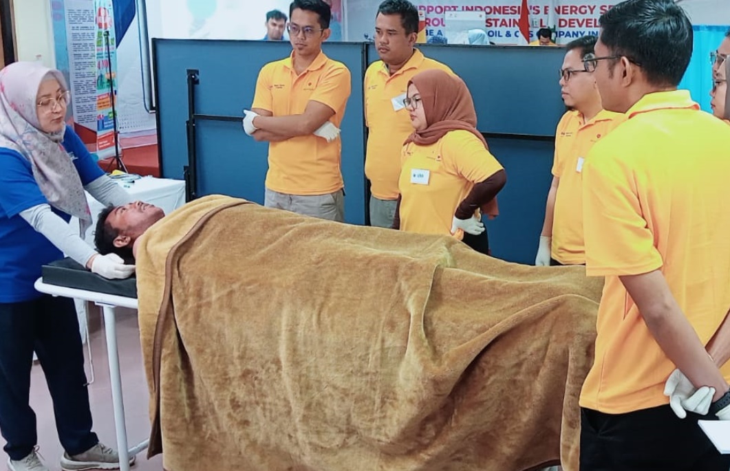 Tingkatkan Kesiapsiagaan yang Optimal, SKK Migas PetroChina Gelar Edukasi Penanganan Luka Bakar