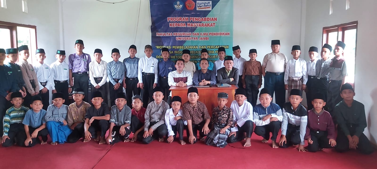 Dosen Unja Adakan Pelatihan Bahasa Inggris, Di Pondok Pesantren Modern Darul Qiyam Kerinci