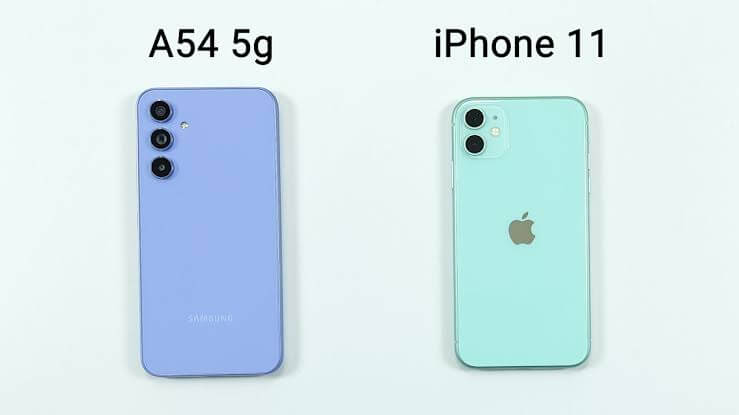 Harganya Gak Jauh Beda, Ini Perbandingan iPhone 11 dan Samsung Galaxy A54, Kamu Pilih yang Mana? 