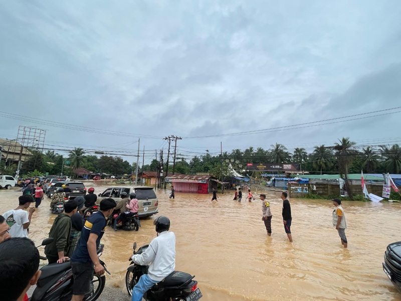 Ada 19 Titik Banjir di Kota Jambi, Ini Rekomendasi Perkumpulan Hijau untuk Pemerintah