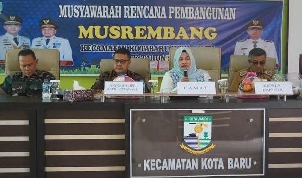 Anggota DPRD Kota Jambi Dapil I Kota Baru Hadiri Musrenbang Kecamatan