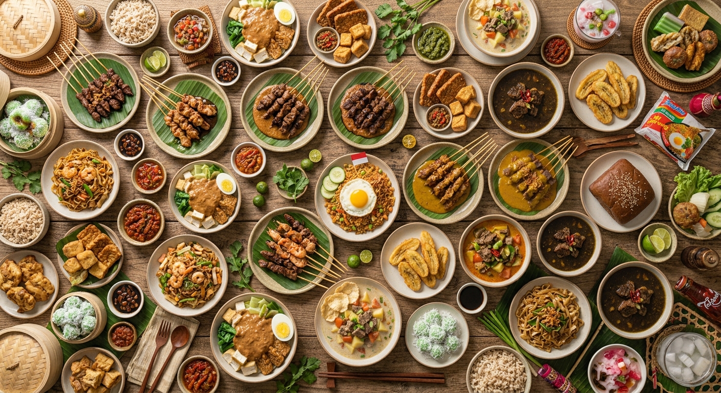 Kamu Harus Tahu! Ini Deretan Makanan Asli Indonesia yang Mendunia