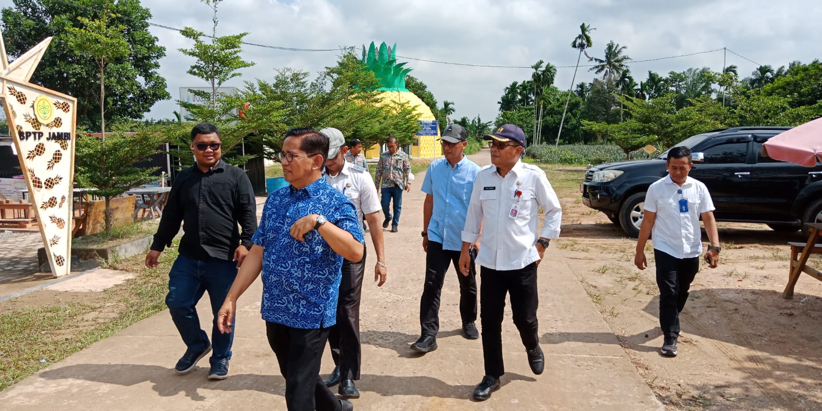 Soal Jalan Agro Wisata Nanas Tangkit Baru, Pj Bupati Muaro Jambi Minta Dinas PUPR Koordinasi dengan BP2JN