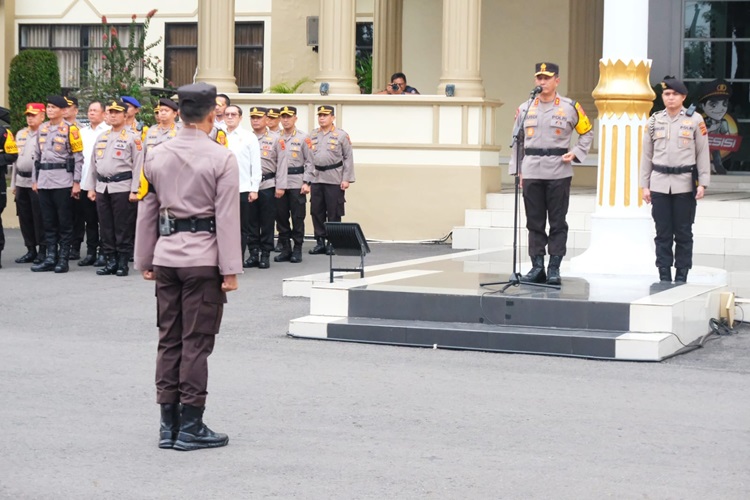 Operasi Mantap Brata Berjalan Aman dan Kondusif, Kapolda Jambi Apresiasi Personel