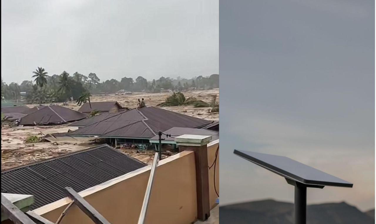 Sempat Lumpuh Total, Elon Musk Gratiskan Starlink untuk Sumatra. Begini Caranya