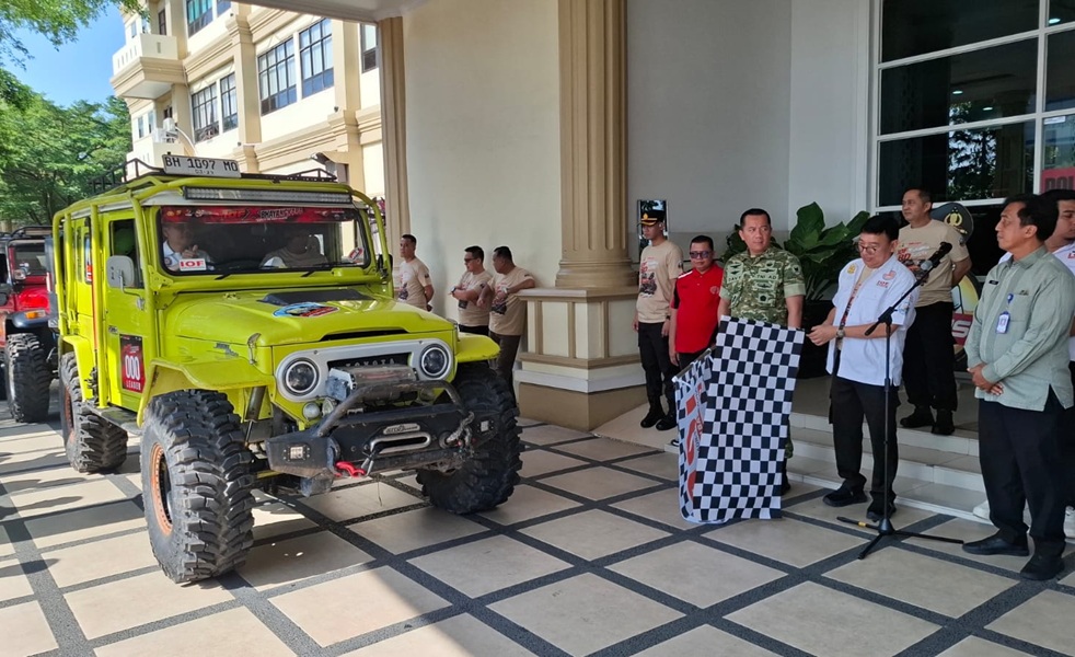 Bukan Sekadar Off-Road! IOF X Bhayangkara 2026 di Jambi Dibuka, Warga Juga Dapat Bantuan