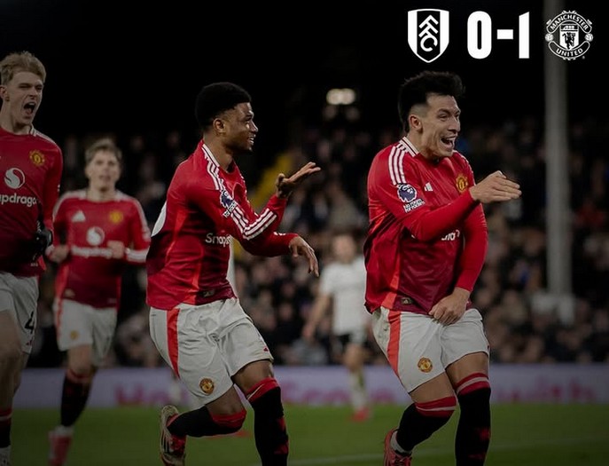 Manchester United Tundukkan Fulham 1-0 di Liga Inggris, Gol Martinez Tentukan Hasil Pertandingan