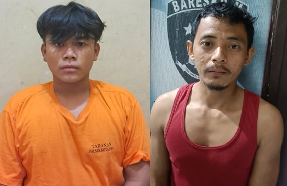 Rasain! Polsek Kota Baru Tangkap 2 Begal di Jambi yang Akibatkan Kaki Korban Diamputasi