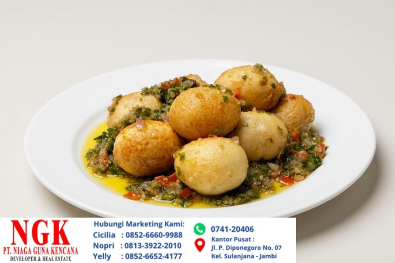Resep Membuat Telur Bulat Goreng, Cabe Balado Pedas Gurih
