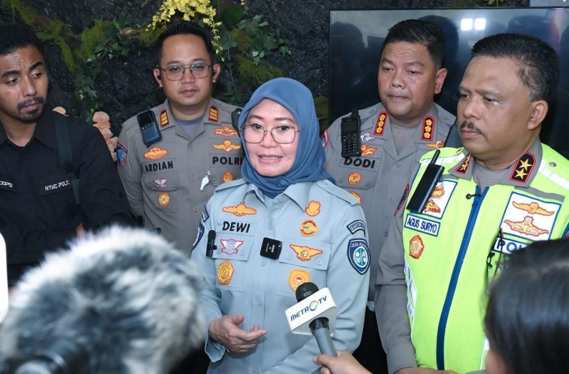 Jasa Raharja Bersama korlantas melaksanakan survei Kesiapan Ops Lilin 2025 di Wilayah Jawa