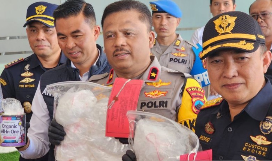 Polisi Gagalkan Upaya Penyelundupan 12 Kilogram Sabu Asal Malaysia