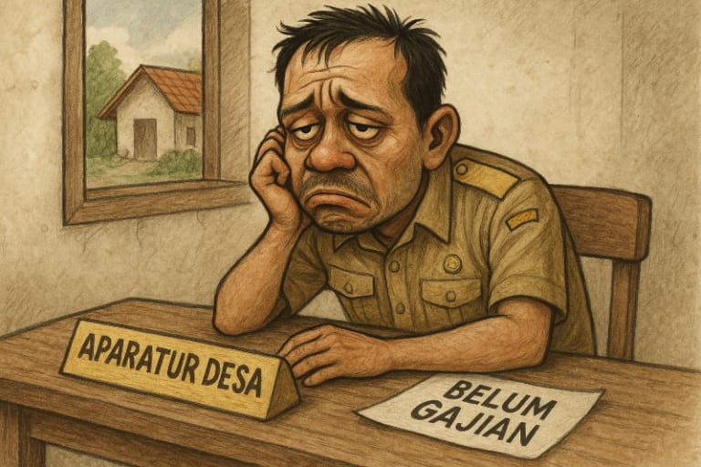 Lebaran Terancam Suram! Gaji 3 Bulan Belum Cair, Ratusan Perangkat Desa di Muaro Jambi Mengeluh