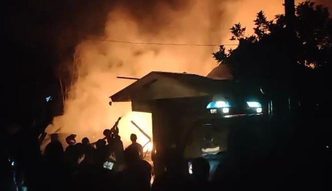 Rumah dan Gudang Mebel di Lubuk Linggau Hangus Terbakar, Kerugian Mencapai Rp 800 Juta