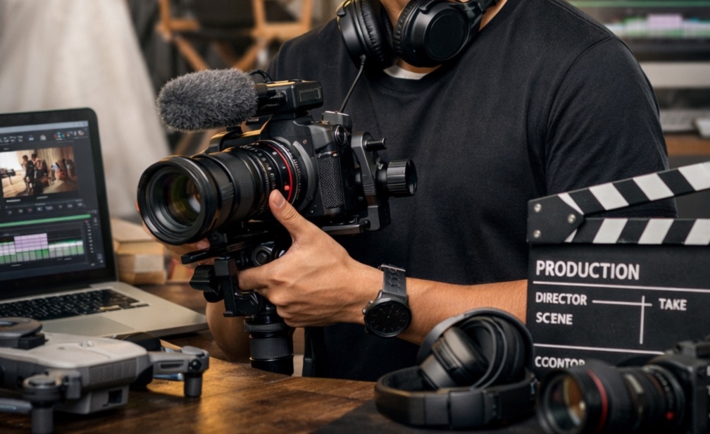 Ingin Jadi Videografer Profesional? Simak Panduan Lengkap Skill, Gaji, dan Langkah Karirnya!