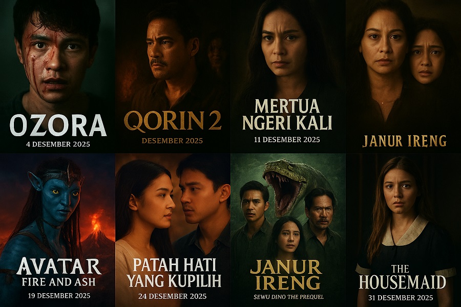 Desember 2025 Penuh Film Baru! Ini Rekomendasi Tontonan untuk Menemani Liburan Nataru