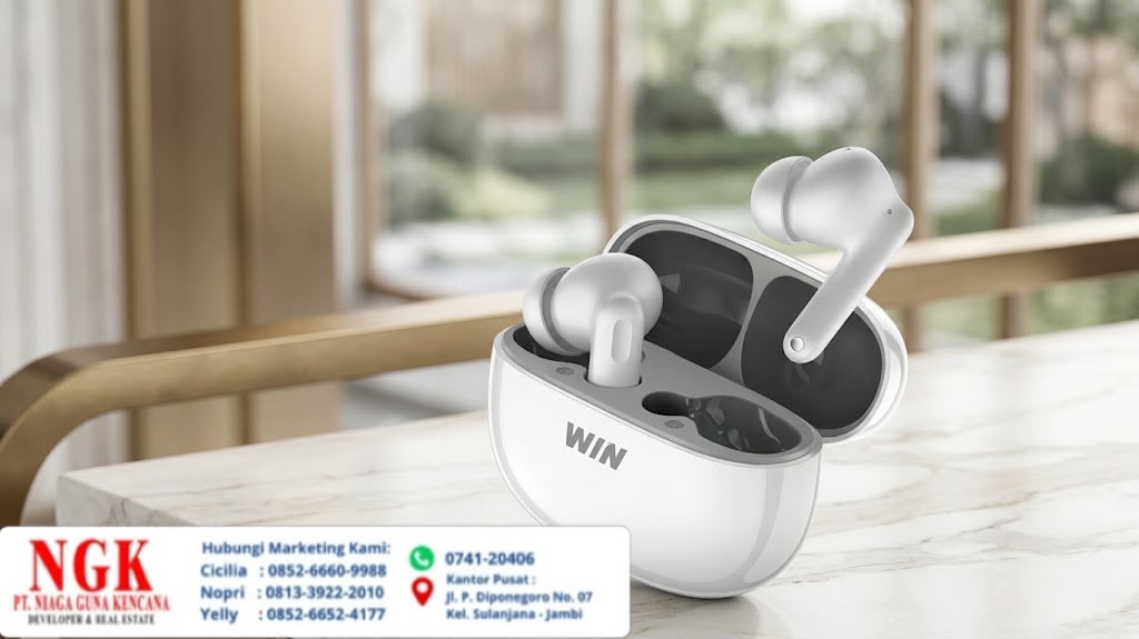 TWS Honor WIN Earbuds Resmi Meluncur Bawa ANC 55dB dan Latensi 40ms untuk Gaming