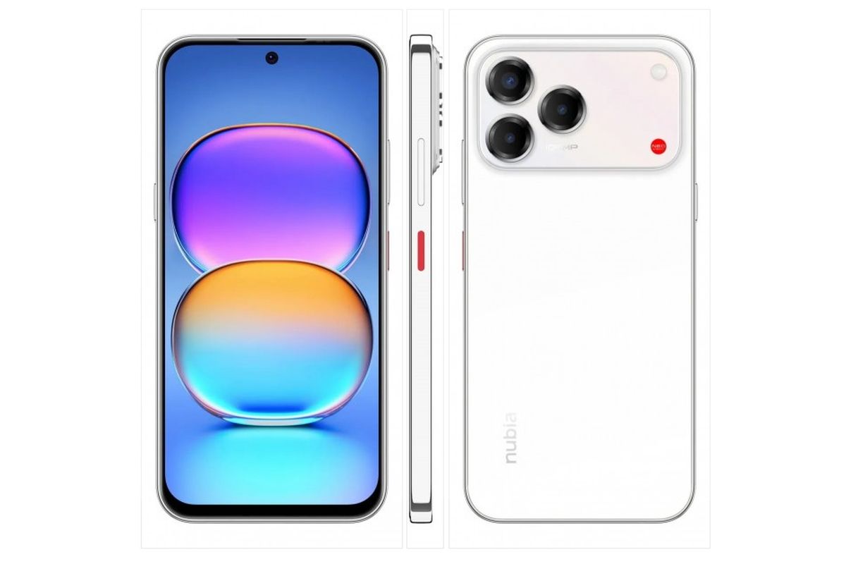 Wah! Nubia V80 Pro Diluncurkan di Meksiko, Usung Desain Mirip iPhone 17 Pro dan Kamera 108 MP