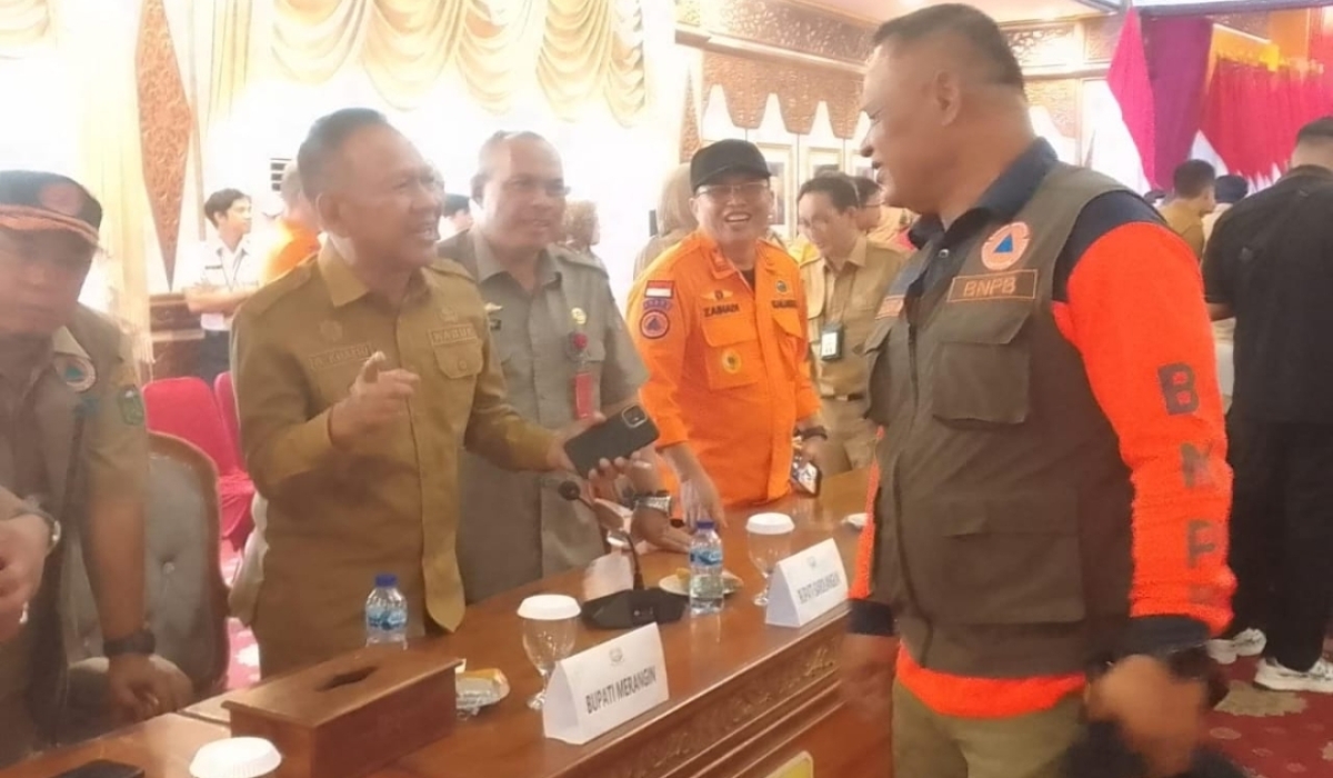 Terkait Penanganan Karhutla, Pemkab Merangin Siap Bersinergi Lintas Sektoral 
