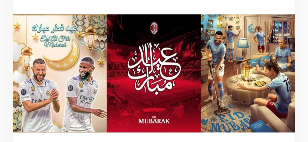 Real Madrid hingga Manchester City Ucapkan Selamat Idul Fitri pada Fans Muslim