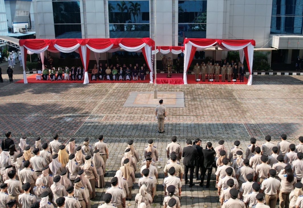 Upacara Peringatan HANTARU 2025, Menteri Nusron Realisasikan Asta Cita dengan Menjaga Tanah dan Menata Ruang