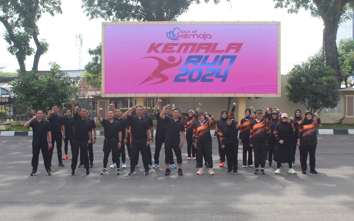 Hari ini, 31 Pelari Polda Jambi Berangkat Ke Kemala Run 2024 di ICE BSD Tangerang, Selamat Berjuang!