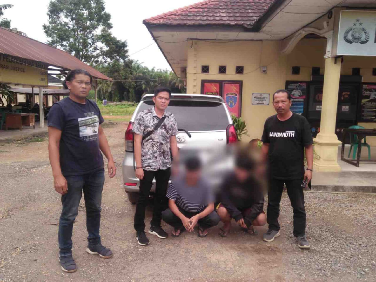 Dua Pelaku Pungli Truk Batubara Ditangkap Polsek Kumpeh Ulu