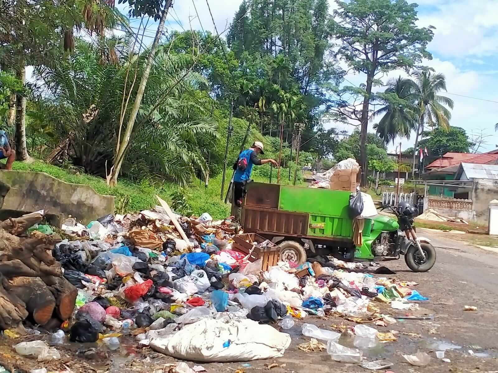 Volume Sampah Meningkat Usai Lebaran Idul Fitri di Kabupaten Bungo