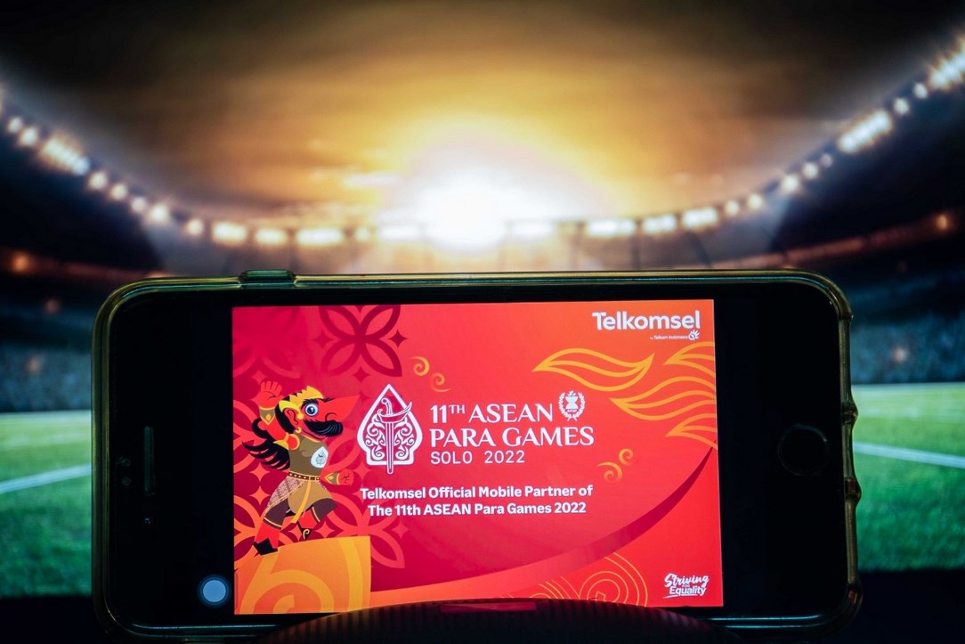 Jadi Official Mobile Partner XI ASEAN Para Games 2022 Solo, Telkomsel Tambah Kapasitas