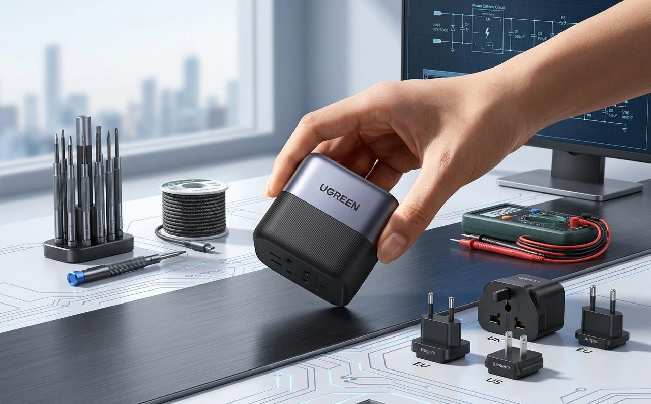 Charger Travel Dari Ugreen Ini Mempermudah Pengguna, Tinggal Diputar!
