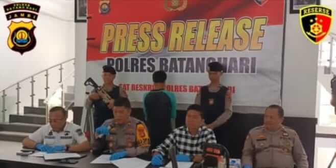 Polres Batanghari Amankan Satu Pelaku Karhutla 