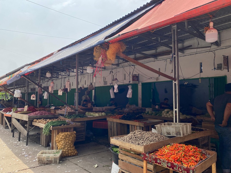 Harga Cabe Setan di Pasar Angso Duo Tembus Rp50 Ribu per Kilogram