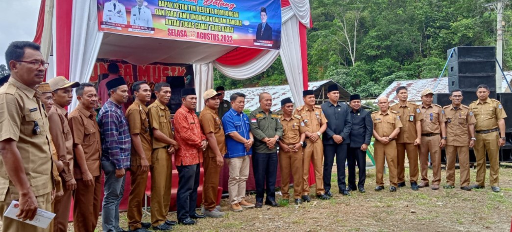 Acara Pisah Sambut Camat Tabir Barat Berlangsung Khidmad