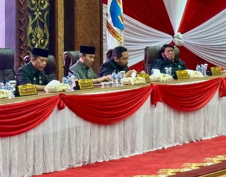 DPRD Provinsi Jambi Gelar Rapat Paripurna Nota Pengantar Ranperda Perubahan APBD 2024.