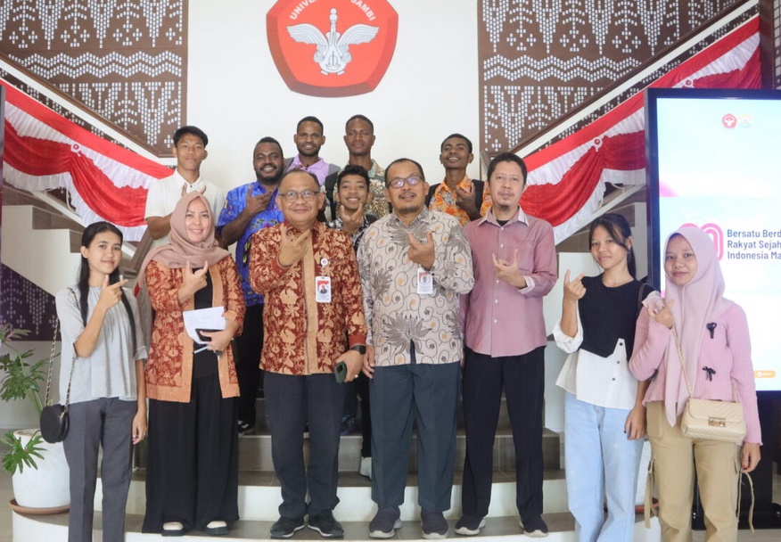 UNJA Sambut Mahasiswa Penerima Beasiswa ADik 2025