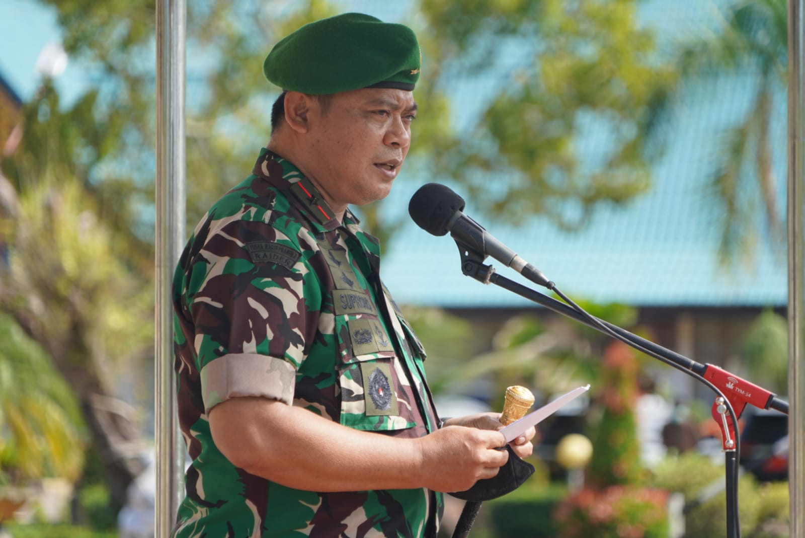 Resmi Buka Serbuan Teritorial TNI di Wilayah Kodim 0416/Bute, Ini Kata Danrem 042/Gapu 