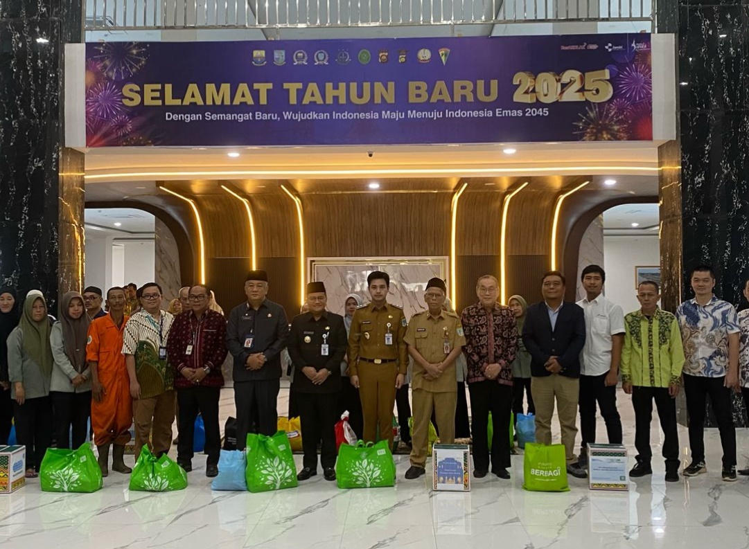 Jelang Idul Fitri PLN IP UBP Jambi salurkan 50 Paket sembako bersama Walikota Jambi