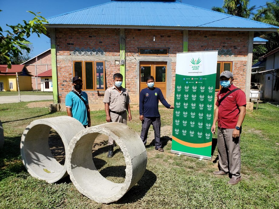 Asian Agri Bantu Sarana Air Bersih Rumah Ibadah