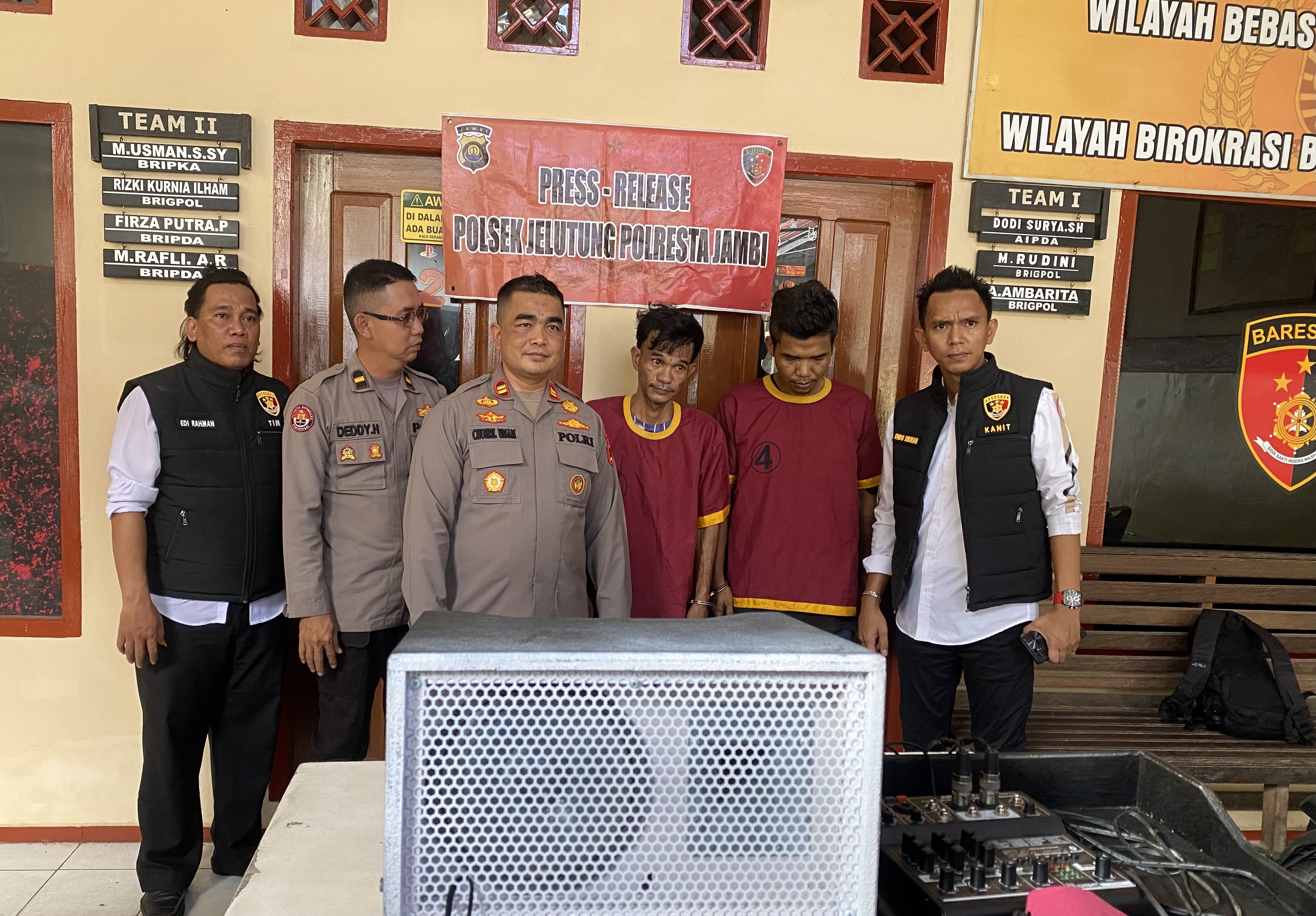 Demi Narkoba, Residivis 9 Kali Ini Tak Jera Maling di Kota Jambi