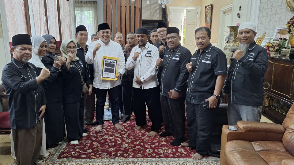 Partai Masyumi Sepakat Dukung H Abdul Rahman - H Andi Muhammad Guntur Muchtar