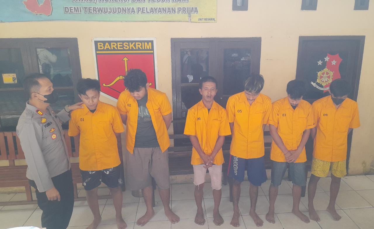 6 Pelaku Pencurian Paket di Gudang JNE Telanai Ditangkap Polisi, Kerugian Mencapai Rp 160 Juta