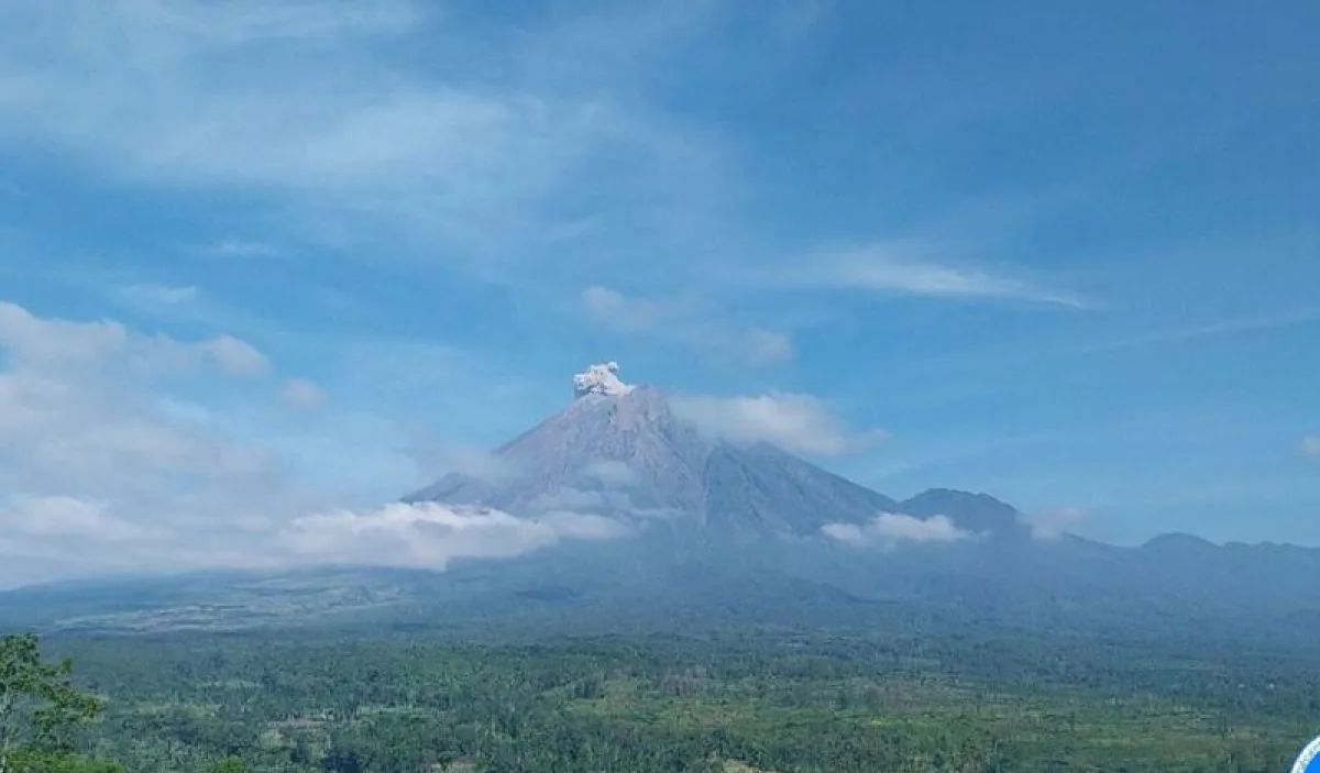 Gunung Semeru Kembali Erupsi, Kolom Abu Capai 600 Meter di Atas Puncak