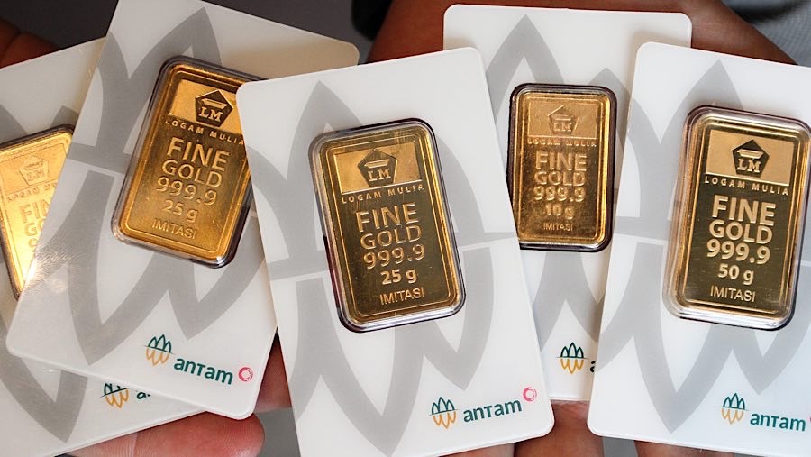Rabu Pagi Ini Emas Antam, UBS, dan Galeri24 di PegadaianTurun Lagi