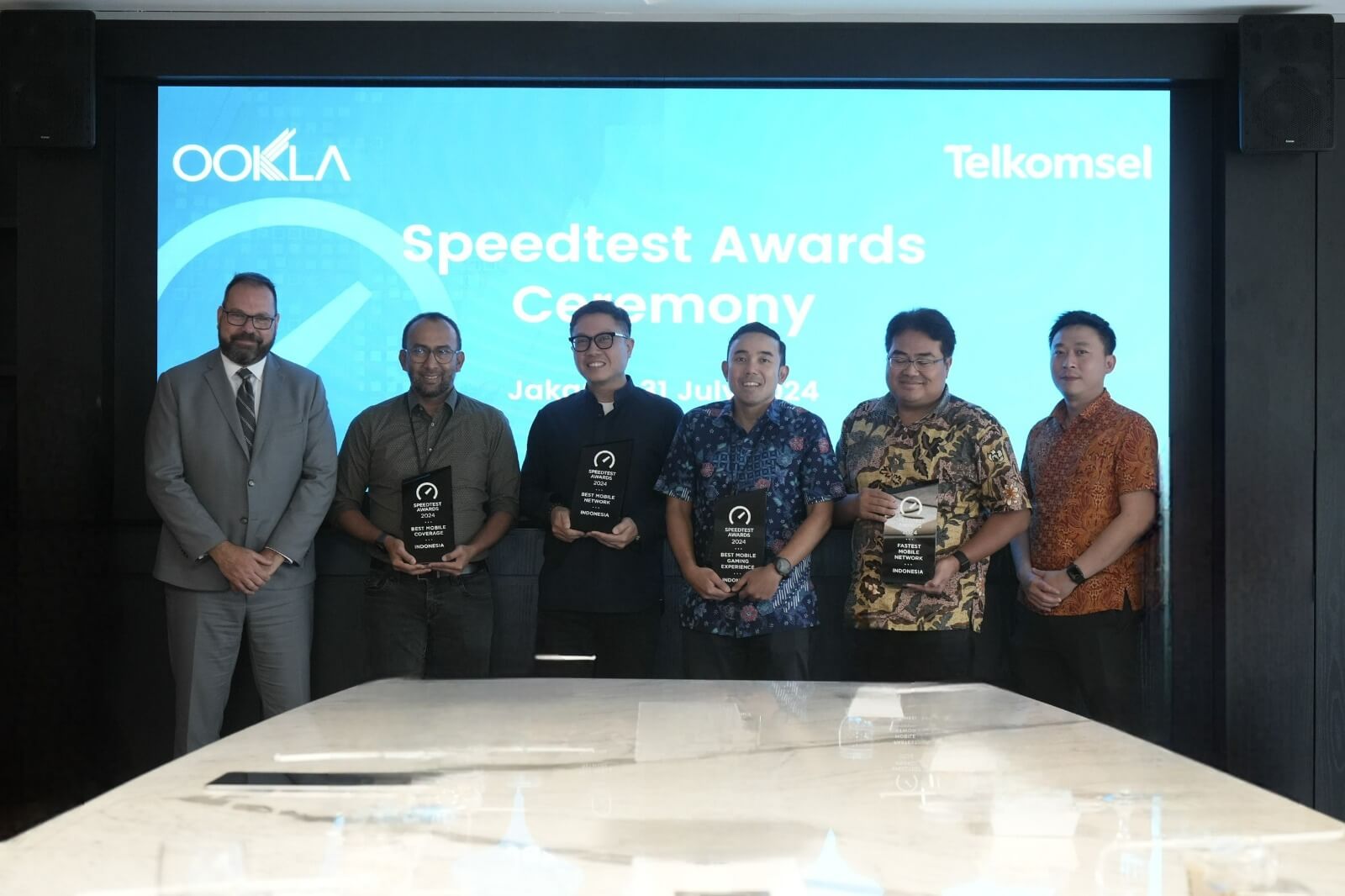 Telkomsel Raih Ookla® Speedtest Awards™ 6 Kali Berturut, sebagai Best Mobile Network dengan Jaringan Broadband