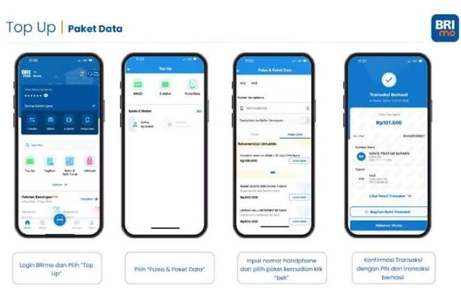 Tak Perlu Repot ke Konter, Begini Cara Praktis Beli Kuota Internet Lewat BRImo