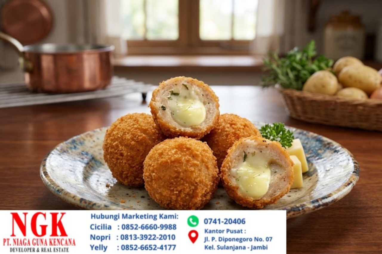 Resep Bakso Goreng Krispi Keju Lumer Yang Lezat Gurih