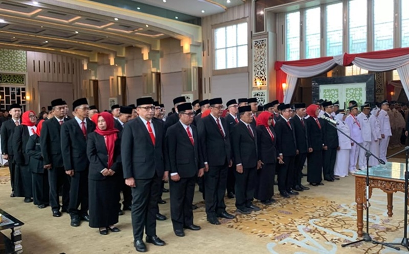 Simak! Ini Nama 9 Pejabat Eselon II yang Baru Dilantik Wali Kota Jambi Maulana